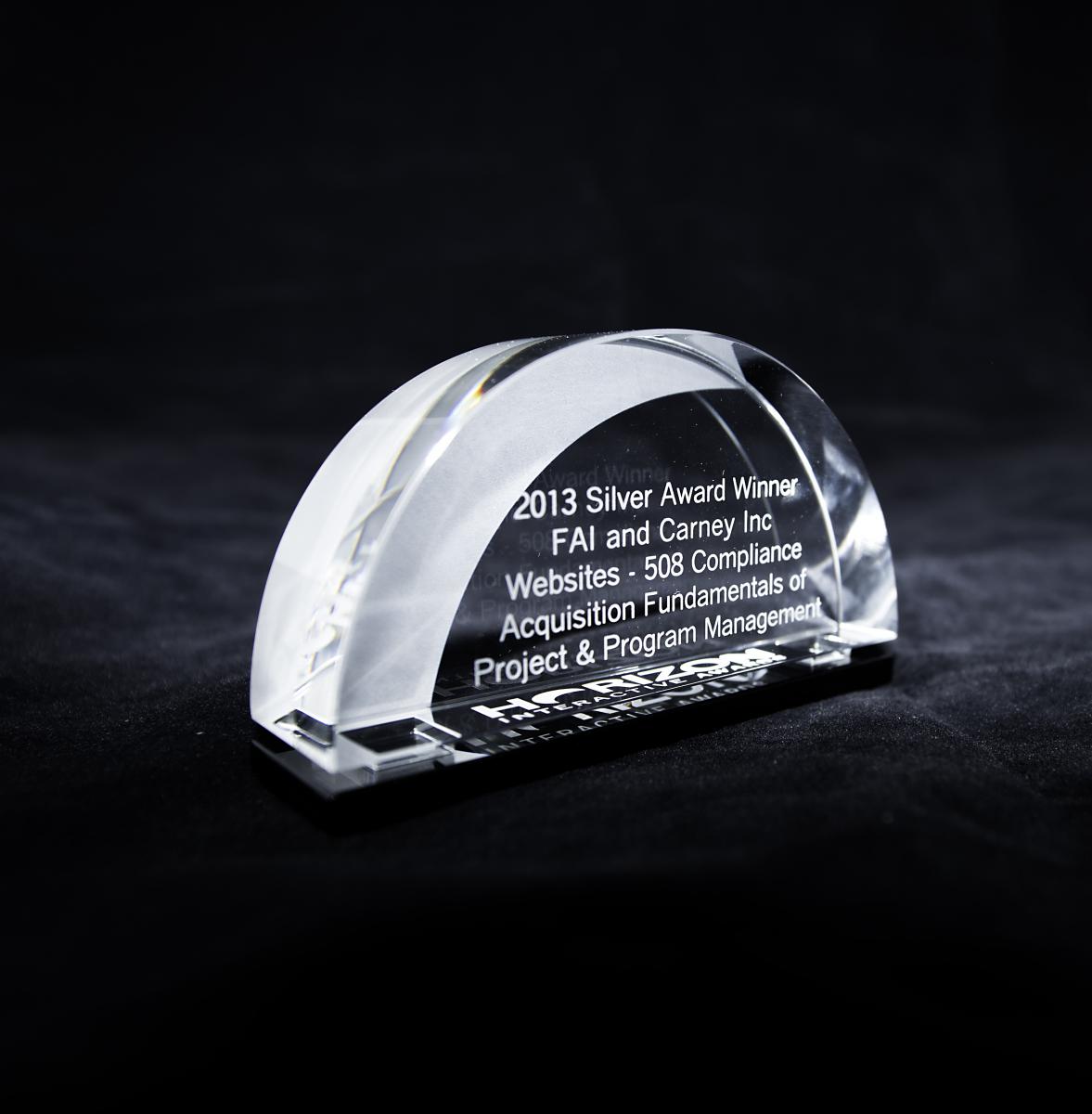 Silver Horizon Interactive Award