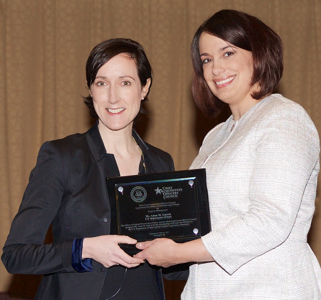 Anna M. Garcia - 2015 Acquisition Excellence Individual Award Winner