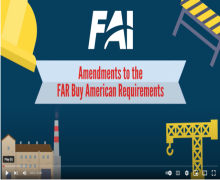 Amendments FAR Buy American Requirements FY23